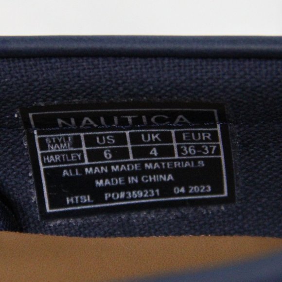 Nautica Hartley Loafer NEW sz 6 Women Faux Leather Moccasin Slip on Shoes - Picture 7 of 10